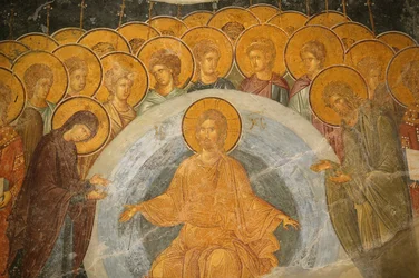 Church of St. Saviour of Chora. Last Judgment Istanbul Turkey