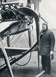 Churchill became interested in airplanes and foresaw the greatest possibilities