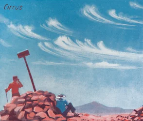 Cirrus - A Dozen of the Principal Cloud Forms In The Sky