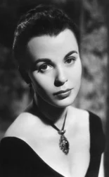 Claire Bloom, English film, stage and television actress, c1947-1955
