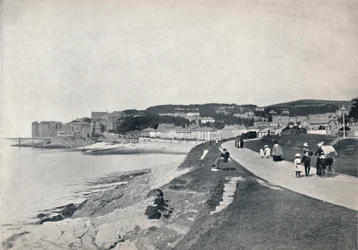 Clevedon - The Green Beach, 1895