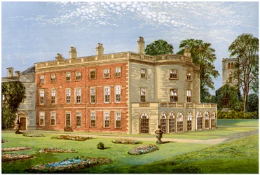 Clifton Hall, Nottinghamshire, Home of Baronet Clifton
