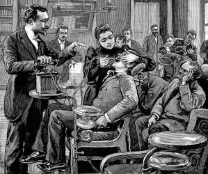 Clinic at the School of Dentistry, Paris, 1892