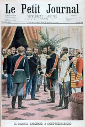 Colonel Jean-Baptiste Marchand in St Petersburg, Russia