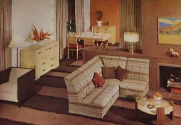 Combination Dining-Living Room in New York