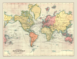 Commercial Map of the World