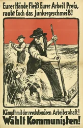 Communist Election Poster KPD, ca. 1931