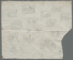 Compositional Sketches after Raphael and Other Artists