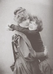 Constance Wilde with Son Cyril