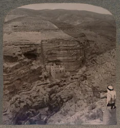 Convent of Elijah. Bedouins Shooting