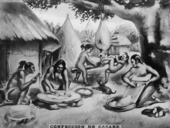 Cooking of Casabe