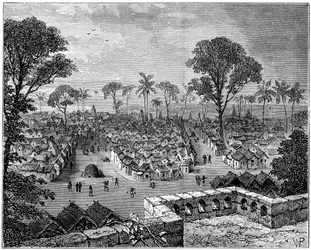 Coomassie, Ashanti War, Africa, 1900