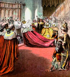 Coronation of George III, 1761, c1850s