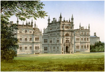 Corsham Court, Wiltshire, home of Lord Methuen, c1880