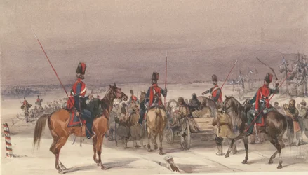 Cossacks Convoying Deportees, 1831