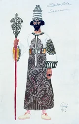 Costume Design for Sarastro, 1913