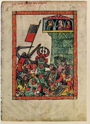 Count Albrecht II of Hohenberg From the Codex Manesse