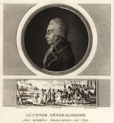 Count Nicolas Luckner, French Revolutionary general, executed in 1794