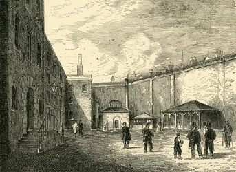 Courtyard in the Fleet Prison