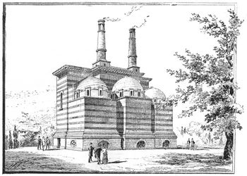 Crematorium, Père Lachaise cemetery, Paris