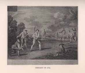 Cricket in 1743, 1912