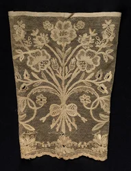 Cuff with Floral Vines