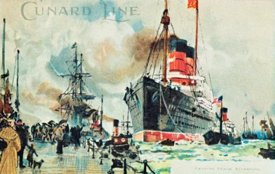 Cunard Line, Landing Stage, Liverpool
