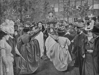 In the Garden of the Moulin-Rouge, 1900