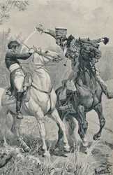 Death of Prince Louis at Saalfeld, 1806, 1896