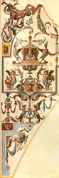 Decoration in the Nymphenburg Palace, Munich, Germany