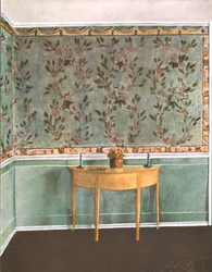 Decoration in the Sherwood-Jayne House, East Setauket, USA
