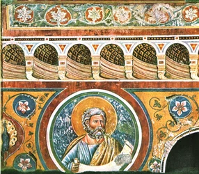 Decoration in the Church of Santa Maria Maggiore, Rome, Italy