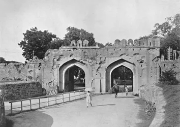 Delhi. The Cashmere Gate