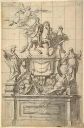 Design for a Monument to Emperor Charles VI of Naples