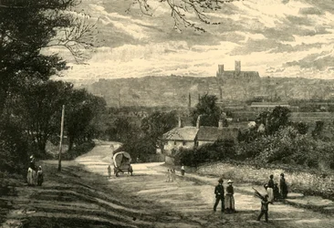 Distant View of Lincoln, 1898
