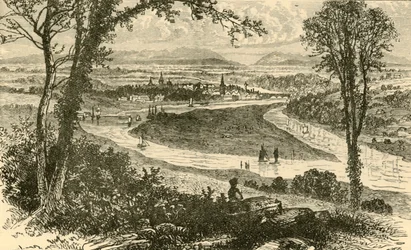 Distant View of Perth, 1898