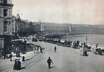 Douglas - General View of the Promenade, 1895