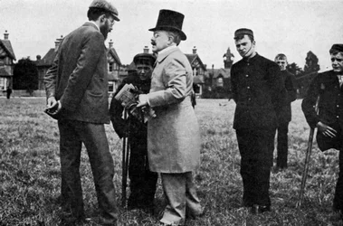Dr Barnardo at one of his homes
