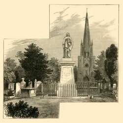 Dr. Watts Monument, Abney Park Cemetery