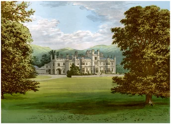 Dunmore Park, Stirlingshire, Scotland, Home of the Earl of Dunmore, c1880