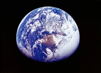 Earth from Space, Photographed by Spacecraft Apollo 16, April 16 1972