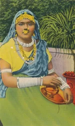 East Indian Girl, Trinidad, B.W.I.