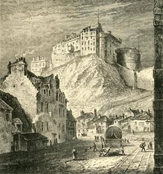 Edinburgh Castle, from the Kings Mews