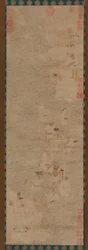 Eighteen Luohans Crossing a River