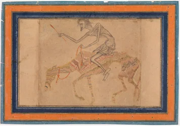 Emaciated Horse and Rider
