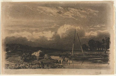 English View, after Jules Dupré