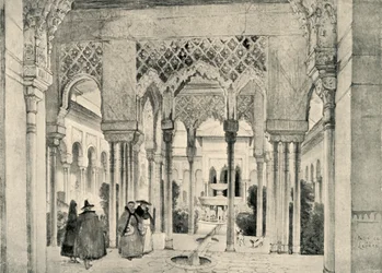 Entrance to the Court of the Lions