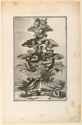 Epergne, from Disegni Di