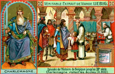 Episodes in the History of Belgium up until the 13th Century: Charlemagne