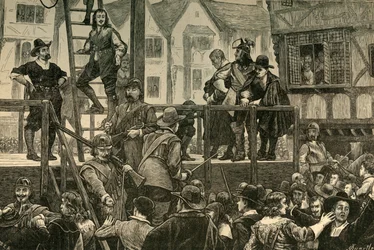 Execution of Tomkins and Challoner
